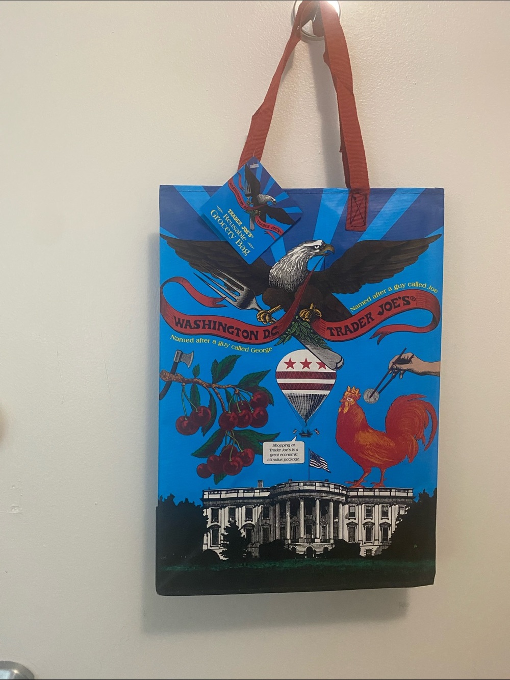 Trader Joe's Washington DC Reusable Tote Bag